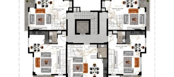 2 rooms Penthouse in Alanya, Turkey No. 29817 15