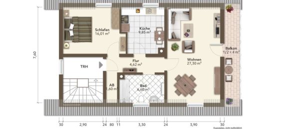 2 غرف نوم منزل في Miesbach, Germany رقم 209597 29