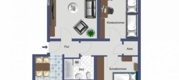 3-Zimmer Wohnung in Cologne, Germany, Nr. 211635 4