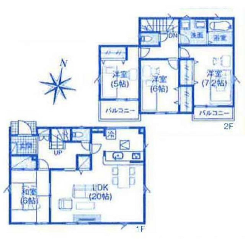 4 غرف نوم منزل في Saitama, Japan رقم 5615
