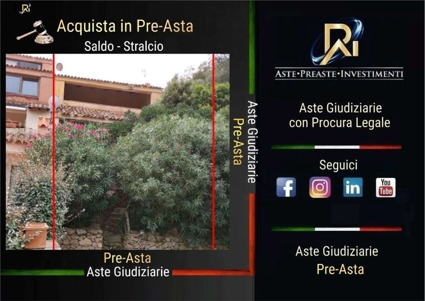 Квартира с 6 комнатами в Арцакена, Италия № 16750