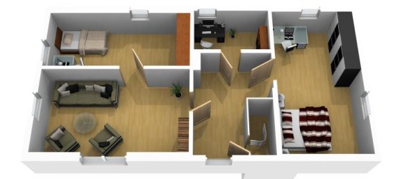 Дом с 2 спальнями в Greiz, Германия № 201112 6