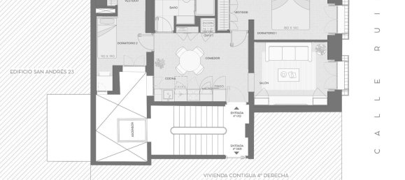 2 Schlafzimmer Wohnung in Madrid, Spain, Nr. 96238 7