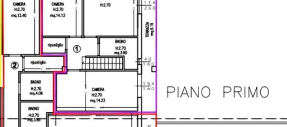 Дом с 3 спальнями в Флоренция, Италия № 49249 15