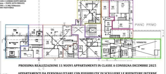 Дом с 3 спальнями в Флоренция, Италия № 49249 16