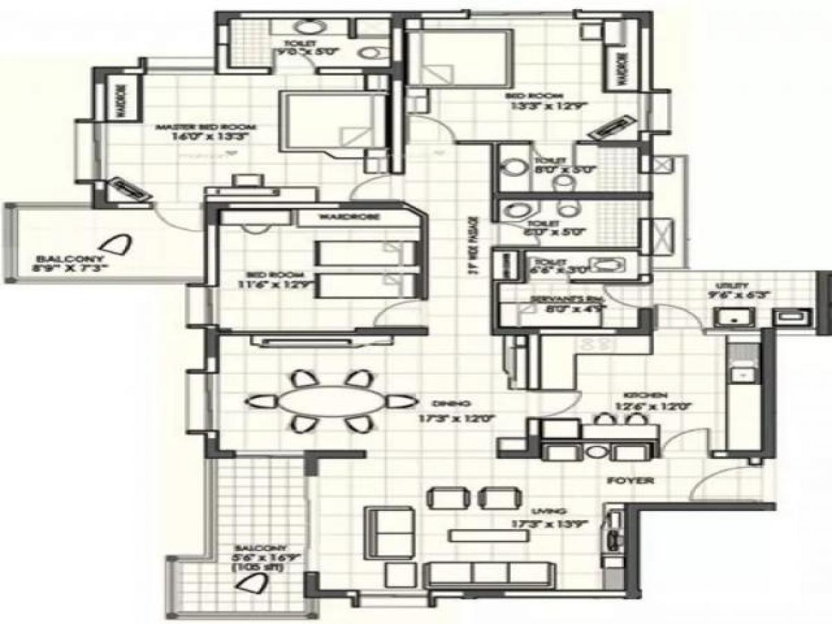 3 bedrooms House in Bangalore, India No. 19818