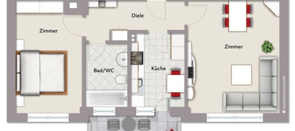 Apartamento de 2 dormitorios en Karlsruhe, Germany No. 294633 10