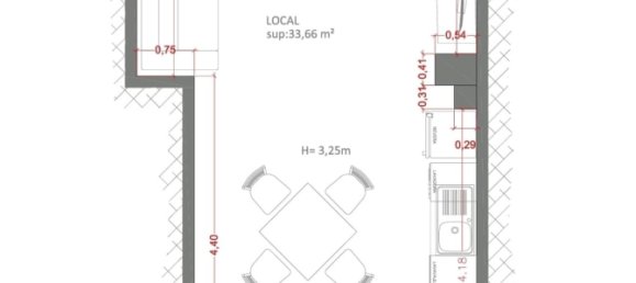Коммерческая недвижимость 37м² в Вила-Реаль, Испания № 169588 7