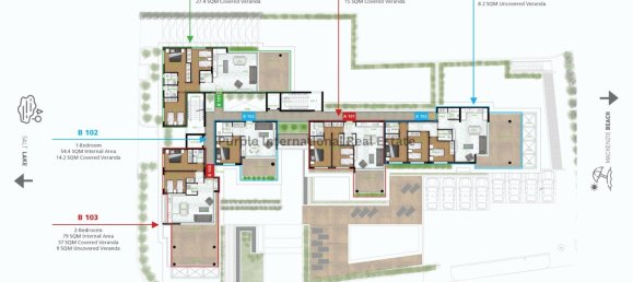 3 غرف نوم شقة في Larnaca, Cyprus رقم 1246 2