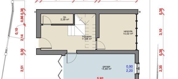 3 غرف نوم فيلا في Signa, Italy رقم 210860 14