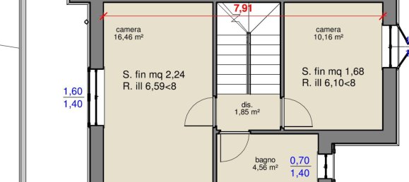 3 غرف نوم فيلا في Signa, Italy رقم 210860 12
