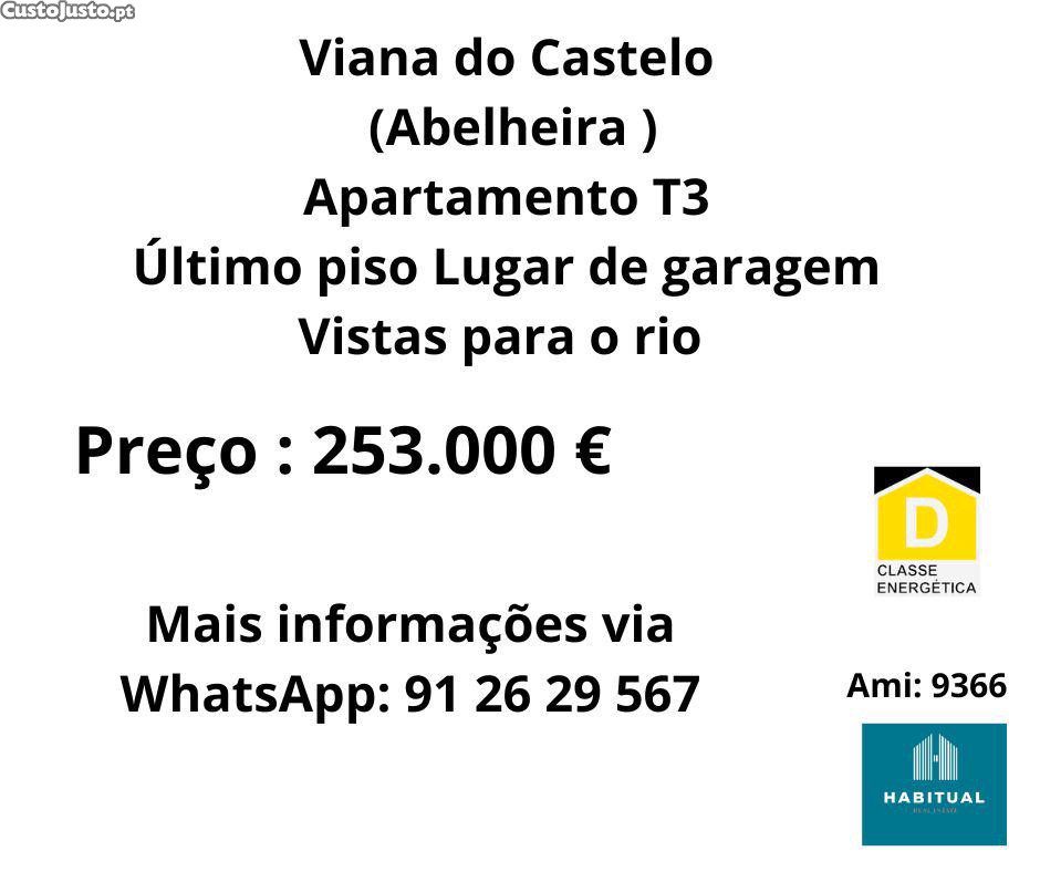 Квартира с 3 спальнями в Виана ду Каштелу, Португалия № 310057