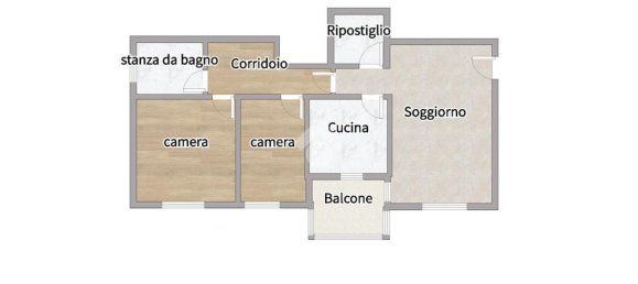 3 غرف نوم شقة في Milan, Italy رقم 360722 30