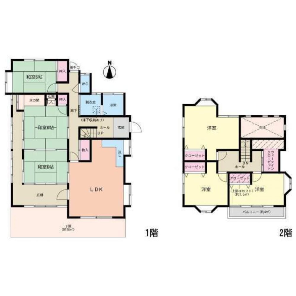 Дом с 6 спальнями в Фукуока, Япония № 3477