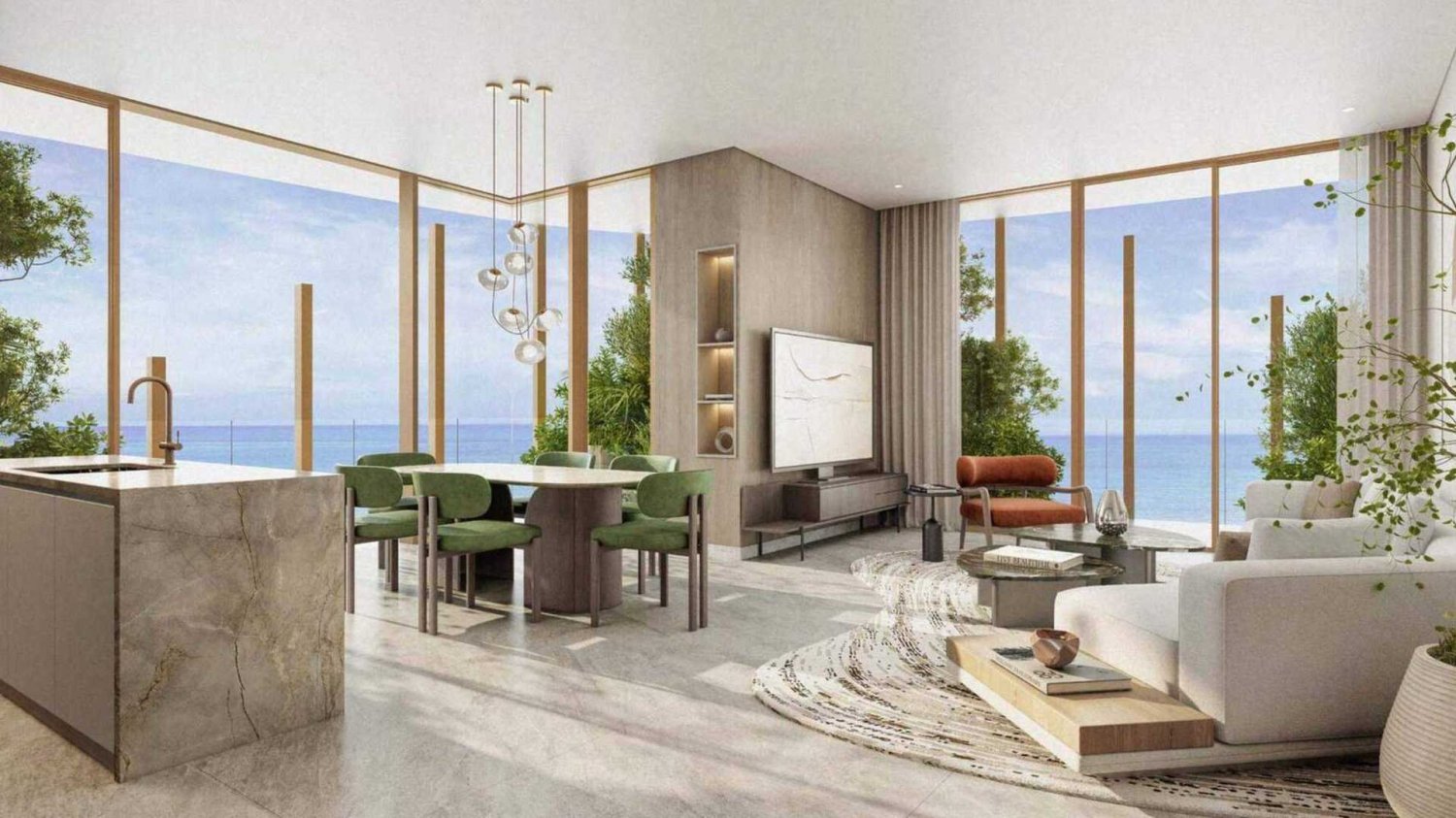 Apartamento T2 em Maritime City, UAE N.º 119388