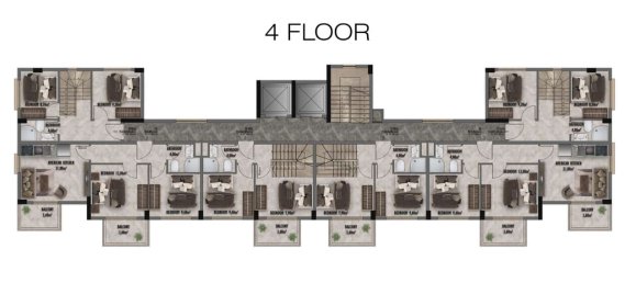 Appartement 1+1 à Gazipasa, Turkey No. 31331 21