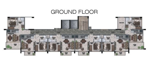 Appartement 1+1 à Gazipasa, Turkey No. 31331 19