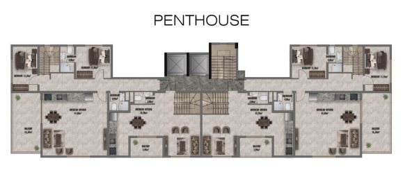 Appartement 1+1 à Gazipasa, Turkey No. 31331 22