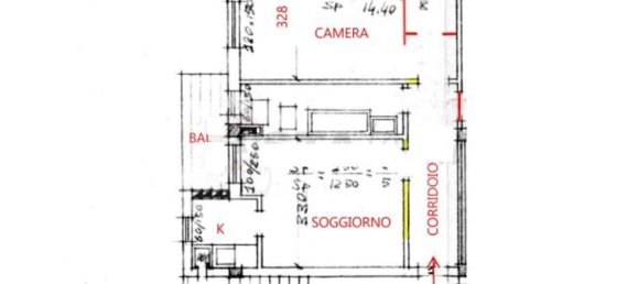 2-Zimmer Wohnung in San Giuliano Milanese, Italy, Nr. 5835 11