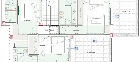 5 rooms Villa in Forte dei Marmi, Italy No. 188663 25