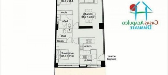 2 bedrooms Apartment in Guerrero, Mexico No. 183815 2