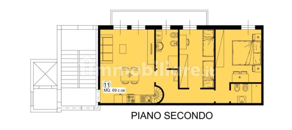 Apartamento T2 em Lentate sul Seveso, Italy N.º 3798 29
