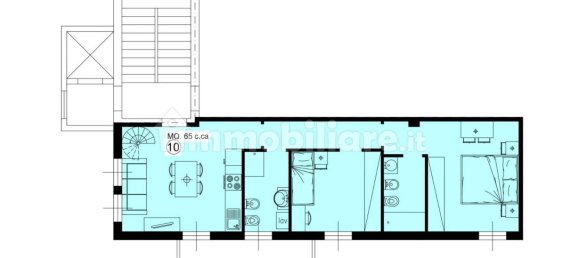 Apartamento T2 em Lentate sul Seveso, Italy N.º 3798 27