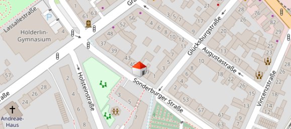 2-salle Appartement à Cologne, Germany No. 155380 11