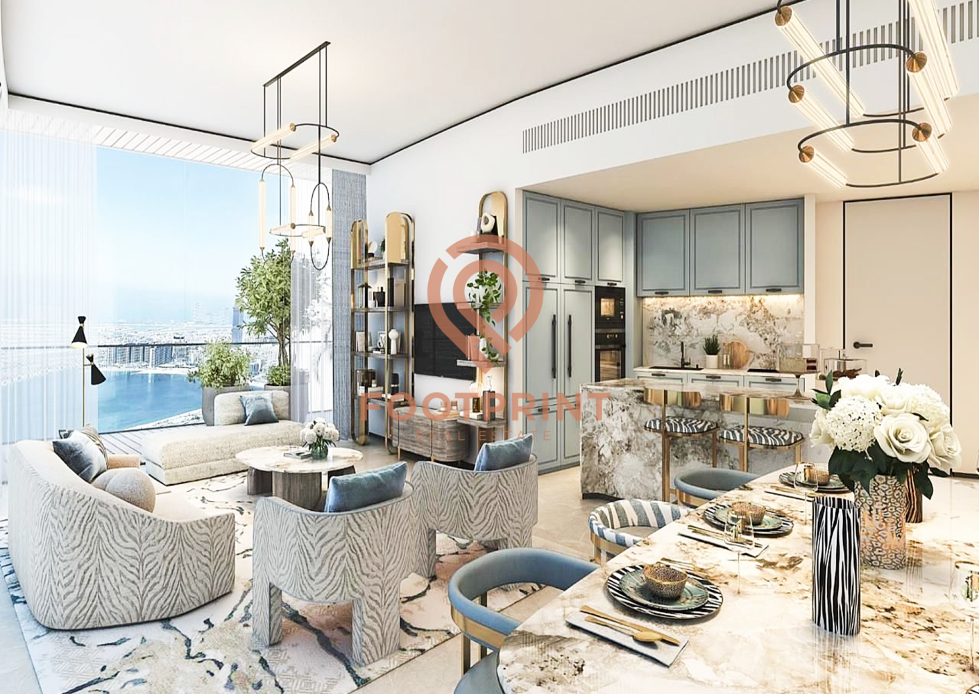 5 Schlafzimmer Wohnung in Dubai Harbour, UAE, Nr. 24123