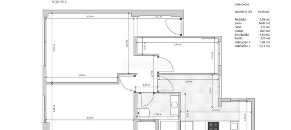 2 Schlafzimmer Wohnung in Esplugues de Llobregat, Spain, Nr. 161919 17