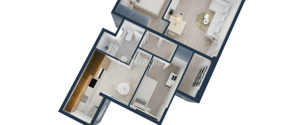 2 Schlafzimmer Wohnung in Esplugues de Llobregat, Spain, Nr. 161919 10