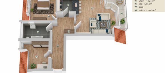 2 chambres Appartement à Verden, Germany No. 336676 8