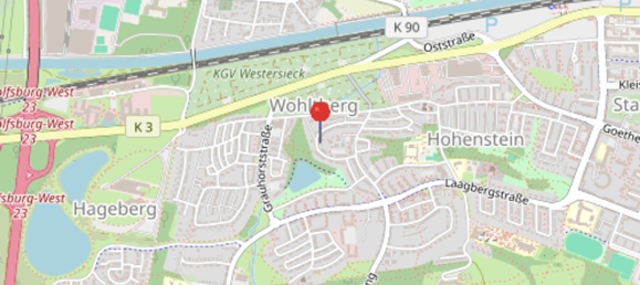 2 rooms Apartment in Wolfsburg, Germany No. 64453 2