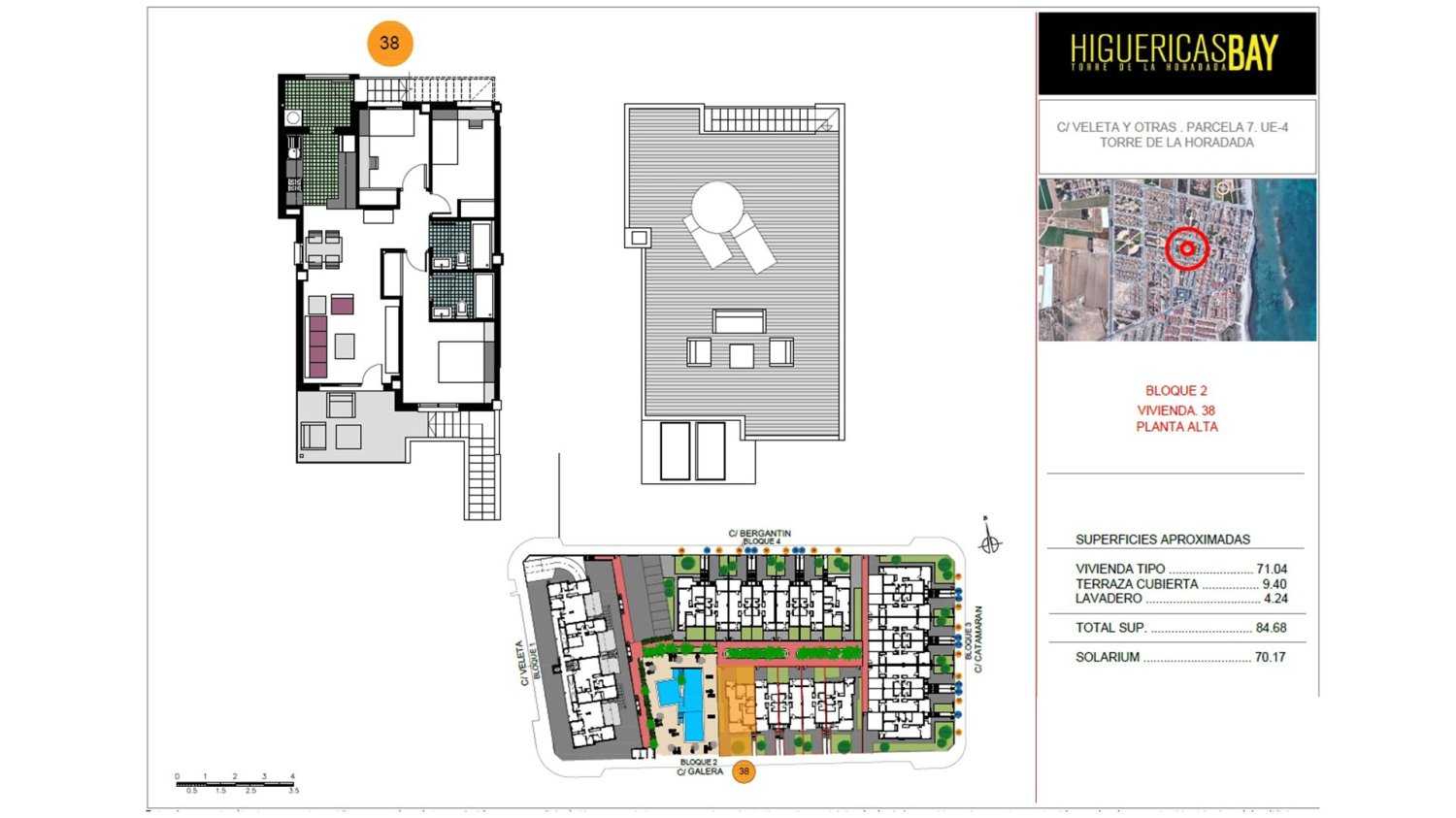 3 Schlafzimmer Bungalow in Higuericas Bay, Alicante, Spain, Nr. 15577