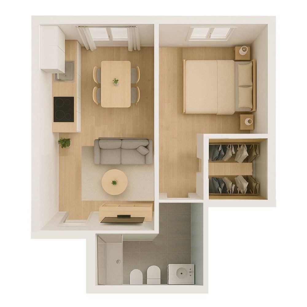 1 bedroom Apartment in Milan, Italy No. 319925