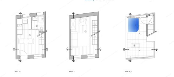 1 Schlafzimmer Stadthaus in Olhao, Portugal, Nr. 305273 19