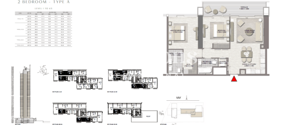 Apartamento T2 em Dubai Creek Harbour (The Lagoons), UAE N.º 181964 25