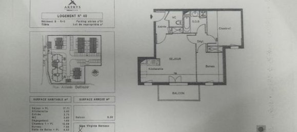 3 rooms Apartment in Fourchambault, France No. 353254 3