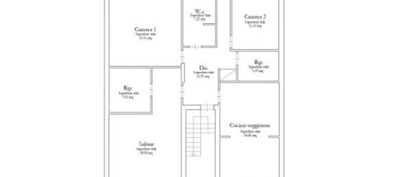 6غرفة شقة في Villabate, Italy رقم 51833 21