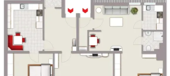 Edifício de 11 divisões em Gelsenkirchen, Germany N.º 10172 2