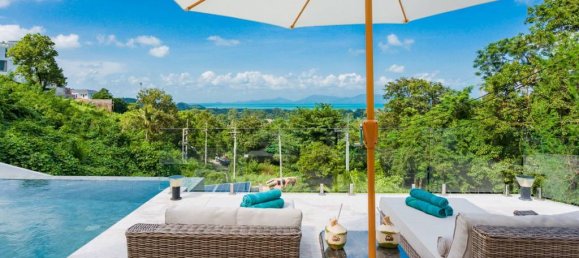 Villa de 4 dormitorios en Ko Samui, Thailand No. 59831 5