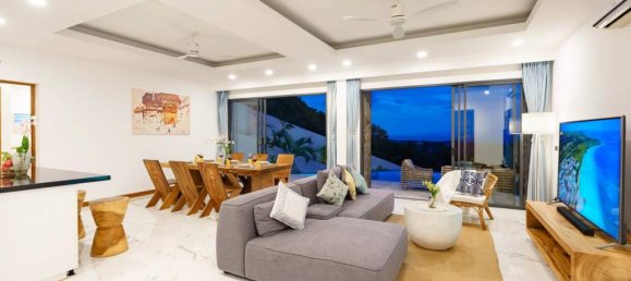 Villa de 4 dormitorios en Ko Samui, Thailand No. 59831 8