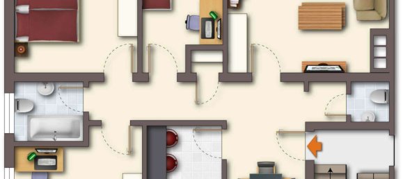 3 Schlafzimmer Wohnung in Kaiserslautern, Germany, Nr. 179329 13