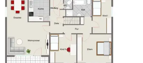3 Schlafzimmer Bungalow in Gifhorn, Germany, Nr. 286113 24