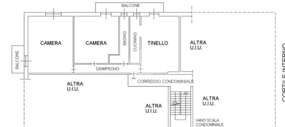 Apartamento de 3 habitaciónes en Chieri, Italy No. 265960 18