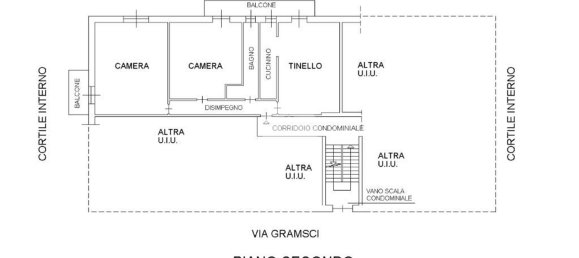 Apartamento de 3 habitaciónes en Chieri, Italy No. 265960 17