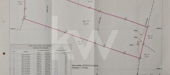 Земельный участок 54250м² в Сантиагу ду Касен, Португалия № 59890 5