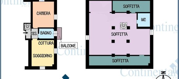 2 rooms Apartment in Piazza Brembana, Italy No. 39594 13
