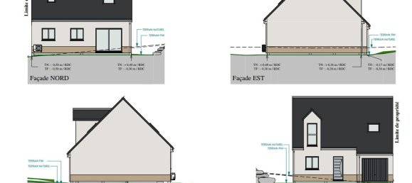Grundstück in Hermeray, France 1027m², Nr. 186422 5