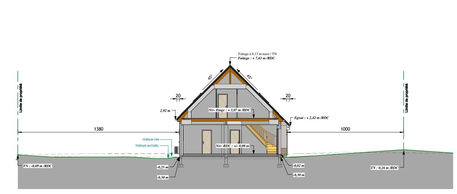 Земельный участок 1027м² в Эрмере, Франция № 186422